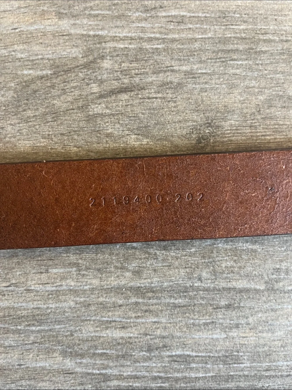 Polo by Ralph Lauren Chestnut Brown Leather Belt with Silver Buckle